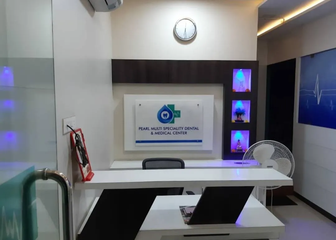 Main Reception & Administration Desk - Before & After Dental Treatment